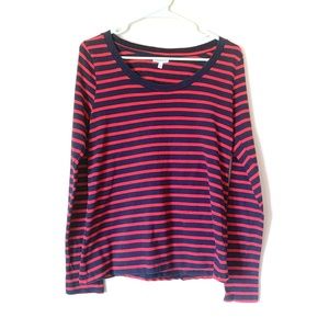 Style mint striped shirt red and blue